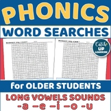 Phonics Activities for Older Students Long Vowel Sounds WO