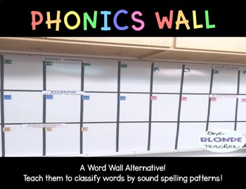 Preview of Phonics Wall