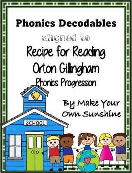 Preview of Phonics Warm-Up Sheets Aligned to Recipe for Reading/Orton Gillingham -- Set 2