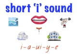 Phonics Warm-ups: short 'i' sound (i-a-ui-y-e)