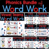 Phonics Word Work Building Activities Literacy Centers CVC