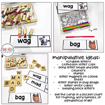 Phonics Word Cards Word Wall Literacy Center Word Work By Michelle Hudgeons
