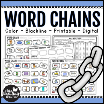 Preview of Phonics Word Chains