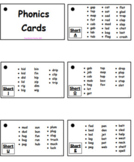 Phonics / Word Families Slides and Printable Cards