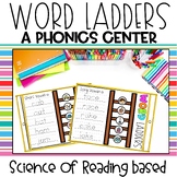 Phonics Word Ladders Center | K-1 Phonics Centers | Phonic