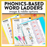 Phonics Word Ladders: Images and Riddles for K-2 - Science