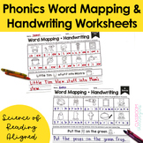 Phonics Word Mapping & Handwriting Worksheets | Science of