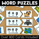 Phonics Word Puzzles - Decodable Words - (Science of Readi