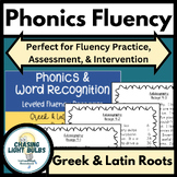 Phonics & Word Recognition Leveled Fluency Passages - Gree