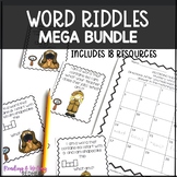 Phonics Task Cards Word Riddles Small Group Phonics Center