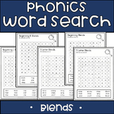 Phonics Word Search - Blends