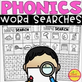 Phonics Word Search Differentiated Puzzles ~ Now Includes 