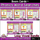 Phonics Word Search and Type - Long Vowels Boom Cards Dist