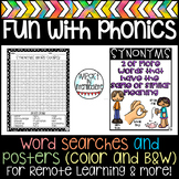 Phonics Word Searches & Student Posters