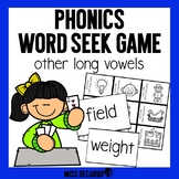 Phonics Word Seek Game Other Long Vowels