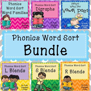 Preview of Phonics- Vowel pairs, Digraphs, R, L, and S Blends, Word Families, Bossy R
