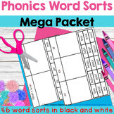 Phonics Word Sort Mega Printable Packet