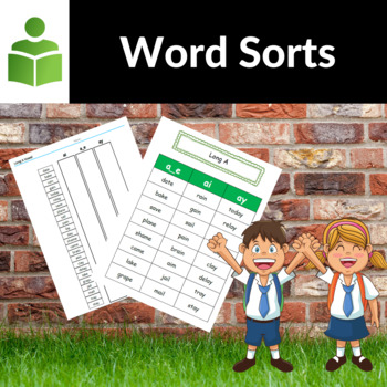 Preview of Phonics Word Sorts