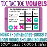 Tic Tac Toe Digital Phonics Games Diphthongs Long Vowels G