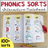 Phonics Word Work Sorts Interactive Notebook