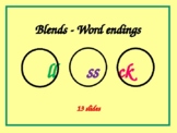 Phonics - Words ending in ll, ss, ck - PowerPoint