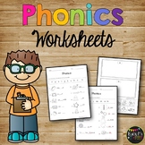 Phonics Worksheet Pack | PHONOGRAMS | Kindergarten and Fir
