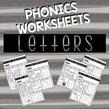 Preview of Phonics Worksheets