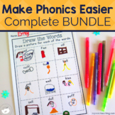 Phonics Worksheets & Activities MEGA Bundle Science of Rea