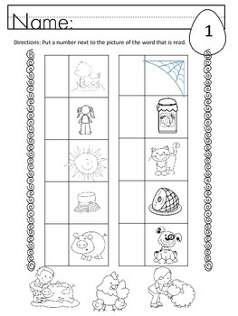 phonics worksheets blending sounds into words by sing