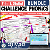 Phonics Worksheets Digital & Print | Digraphs, Vowel Dipht