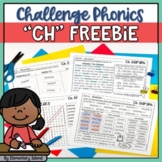 Phonics Worksheets | Digraph Worksheets | CH Digraph Activity