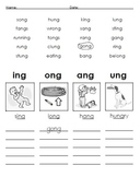 Phonics Worksheets... Digraphs, Blends, and More!