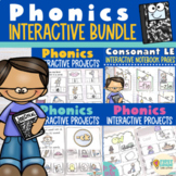 Phonics Worksheets Interactive Notebook Bundle