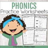Phonics Worksheets - Kinder, First Grade, and Second Grade