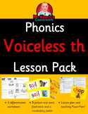 Phonics Worksheets, Flashcards |Jolly Phonics Voiceless th