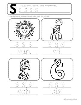 phonics worksheets lesson plan flashcards jolly phonics s lesson pack