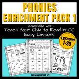 Phonics Worksheets Teach Your Child To Read in 100 Easy Le