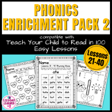 Phonics Worksheets Teach Your Child To Read in 100 Easy Le