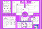 Phonics Worksheets - Unit 17: ae Initial Spellings