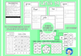 Phonics Worksheets - Unit 19: oe Initial Spellings