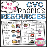 Phonics Worksheets for CVC words | Science of Reading | SOR