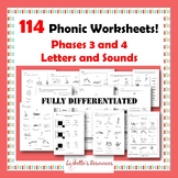 Phonics Worksheets for Phases 3 and 4