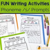 Phonics Writing Prompts for the /s/ Sound | Reading Spelli
