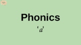 Phonics /a/ lesson presentation