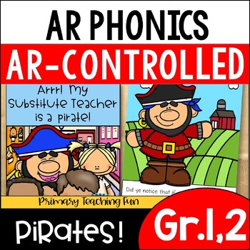 Preview of R Controlled Vowel, Guided Reading, Bossy R Worksheets and Games, Pirate Theme!