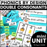 Phonics by Design FF LL SS ZZ Mini Unit: Double Consonants