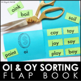 FREE OI and OY Sort Flap Book and Vowel Diphthong Activity