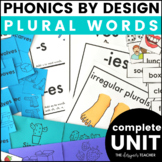 Phonics by Design Regular & Irregular Plural Nouns Unit BU
