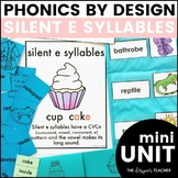Phonics by Design Two Syllable Words with Silent E VC/CVCe