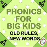 Phonics for Big Kids-3 Sounds of EA